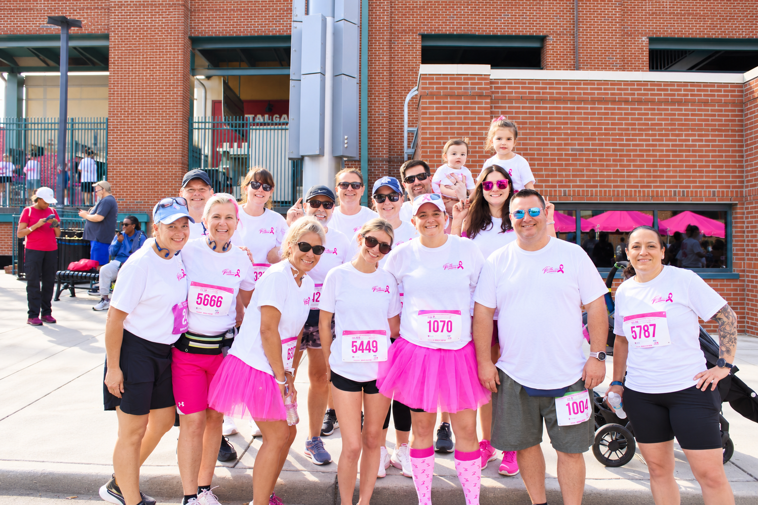 Pathway in Pink team together at the Susan G. Komen event